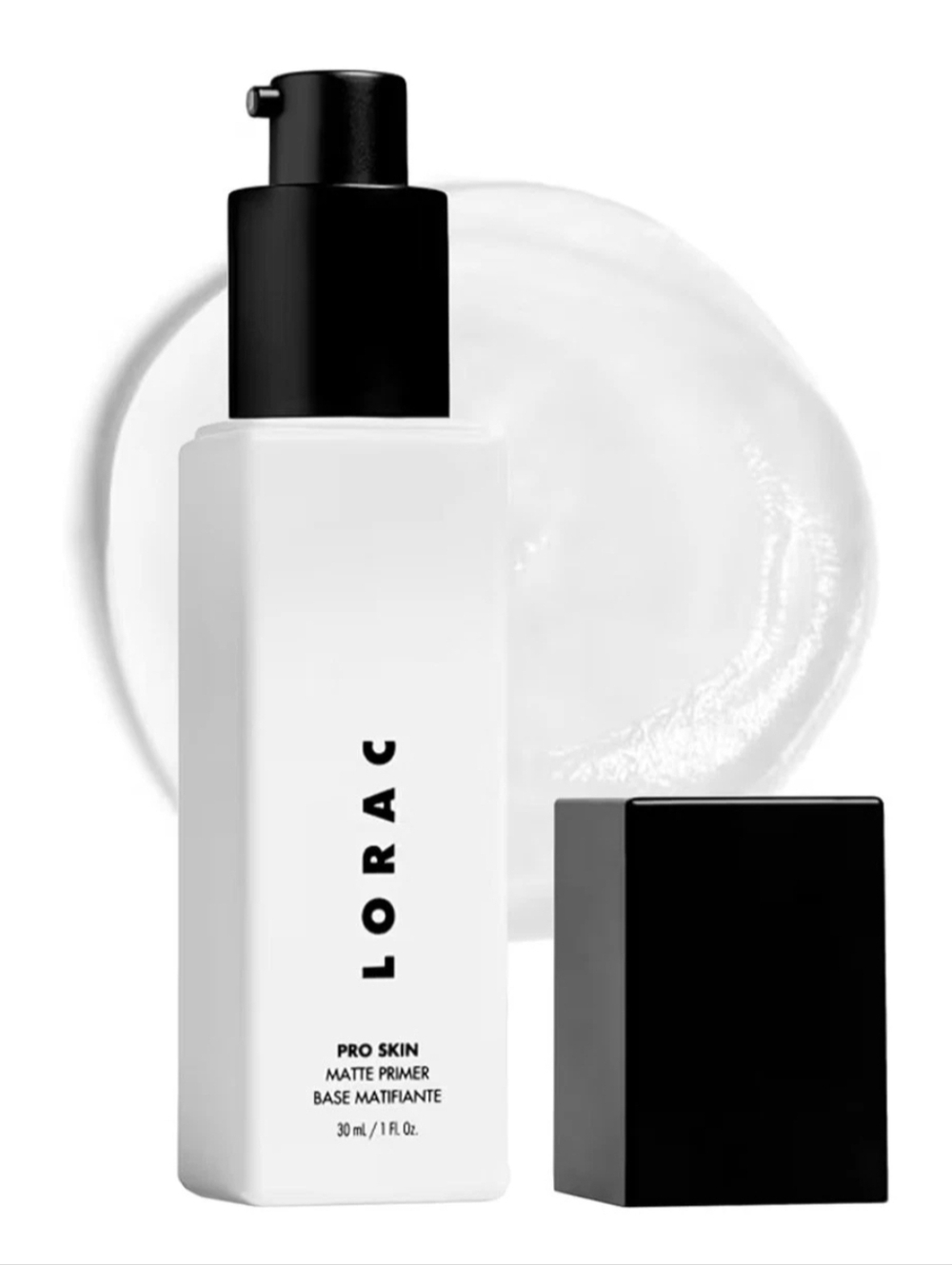 LORAC Matte Primer in White and Black Bottle NEW